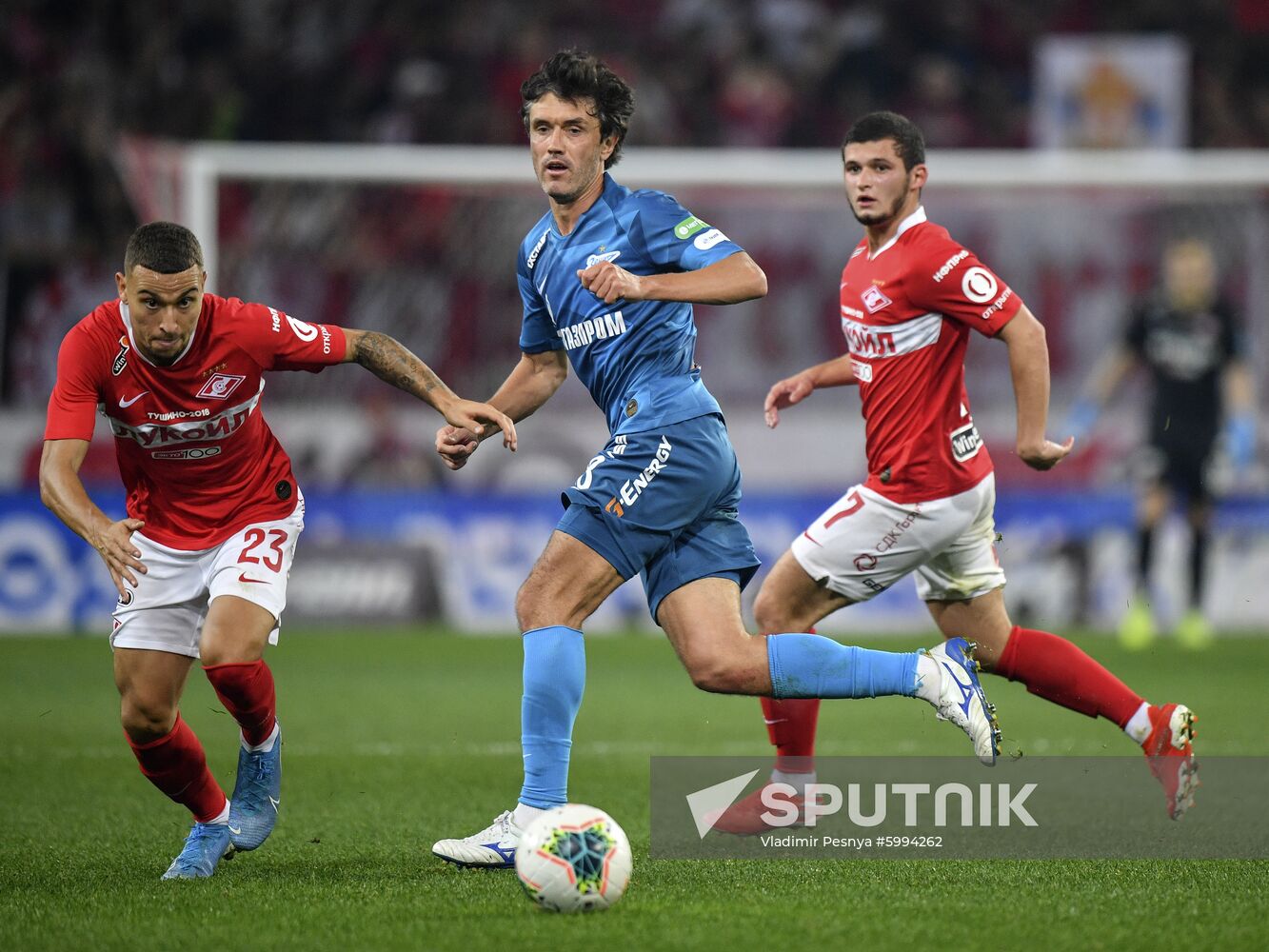 Russia Soccer Premier-League Spartak - Zenit