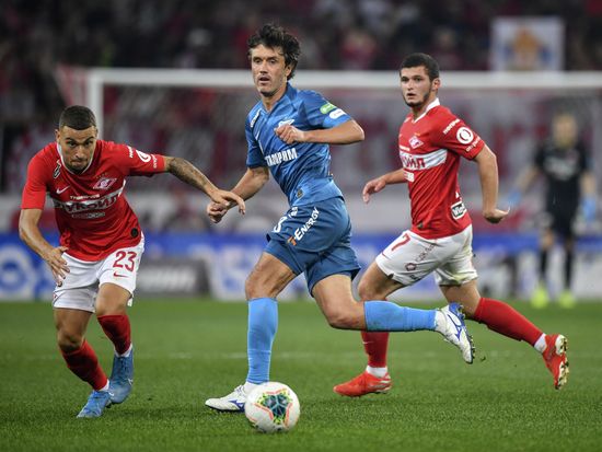 Russia Soccer Premier-League Spartak - Zenit