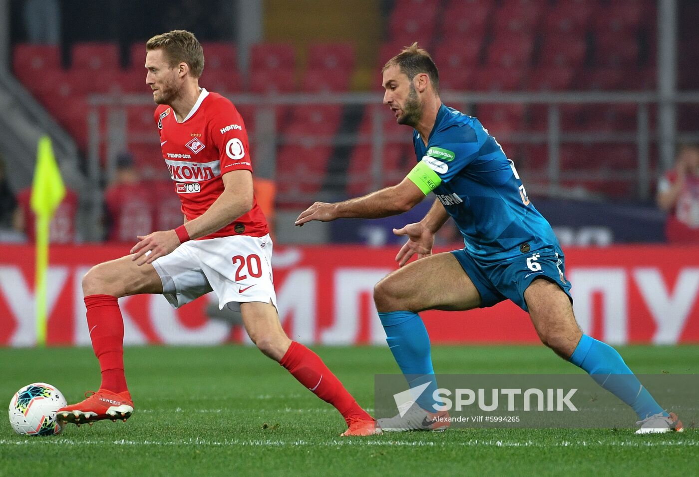 Russia Soccer Premier-League Spartak - Zenit