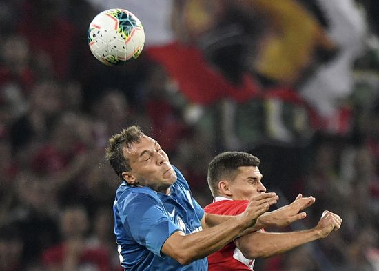 Russia Soccer Premier-League Spartak - Zenit