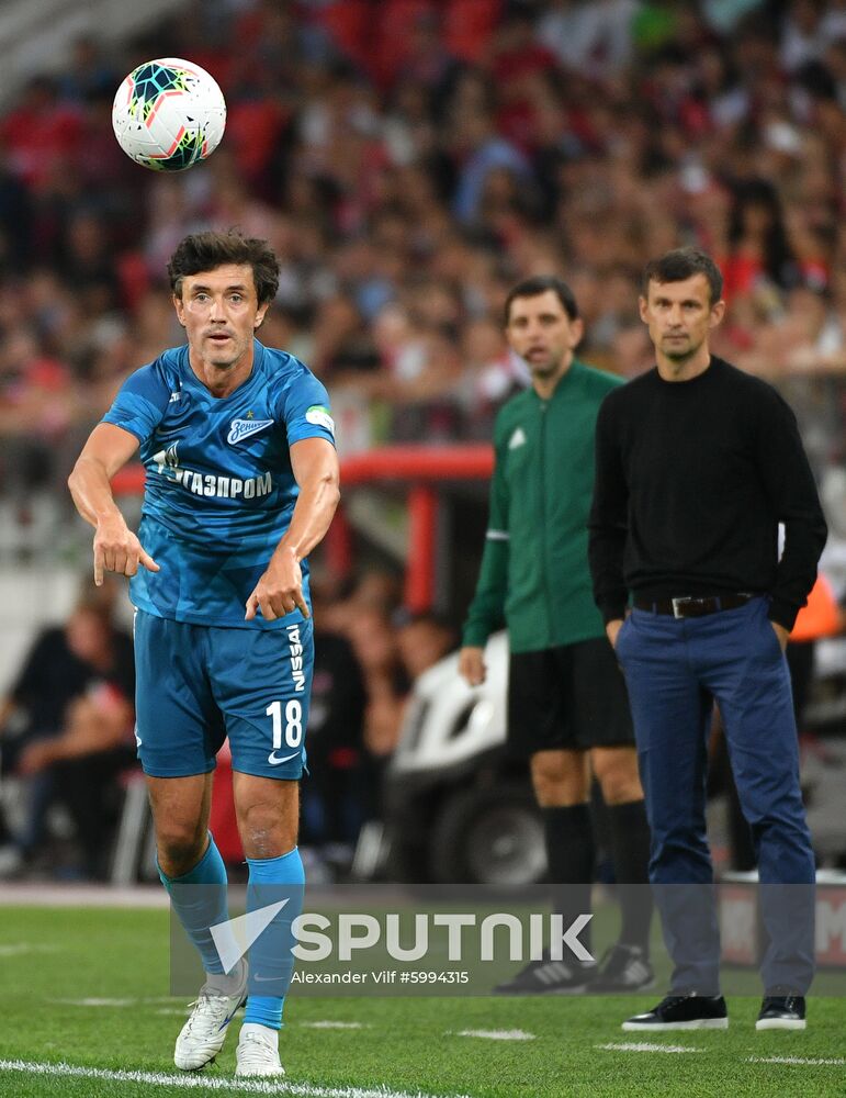 Russia Soccer Premier-League Spartak - Zenit