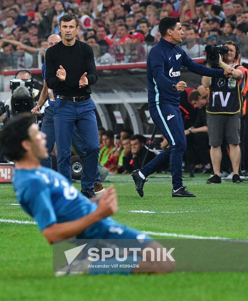 Russia Soccer Premier-League Spartak - Zenit