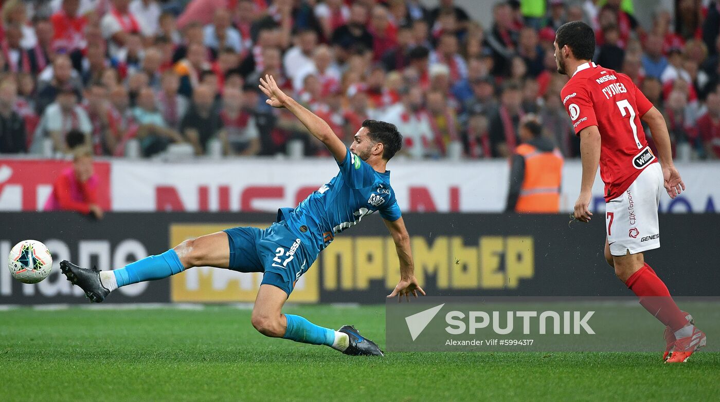 Russia Soccer Premier-League Spartak - Zenit