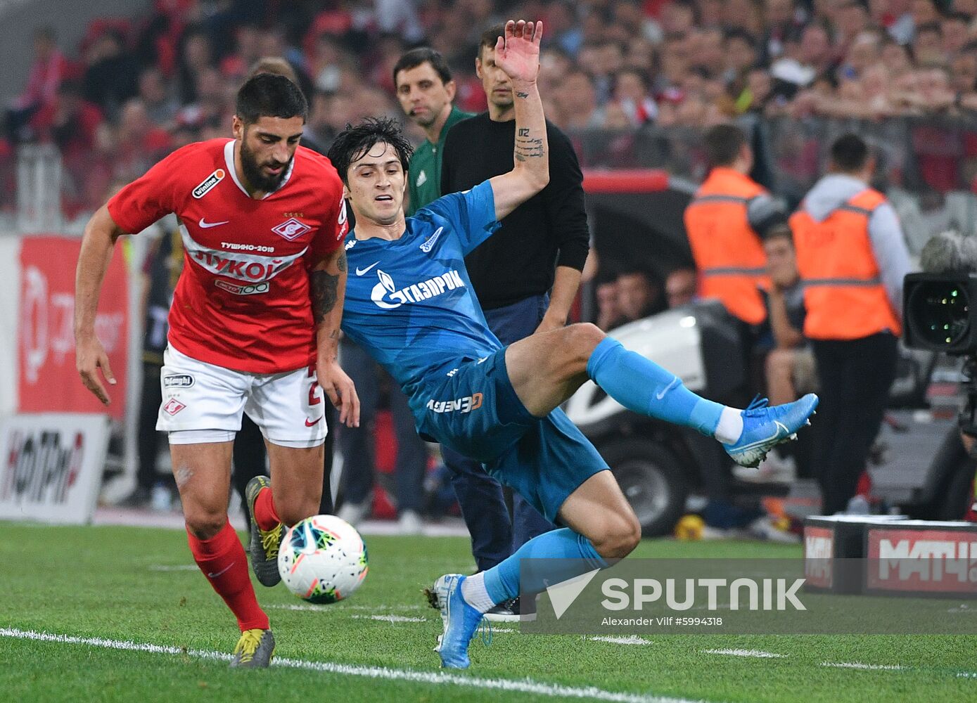 Russia Soccer Premier-League Spartak - Zenit