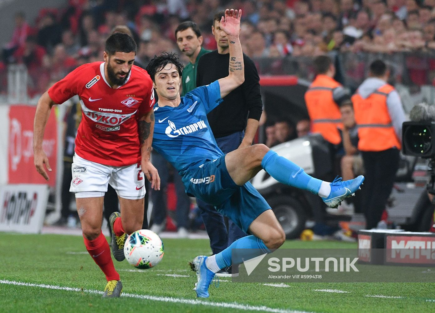 Russia Soccer Premier-League Spartak - Zenit