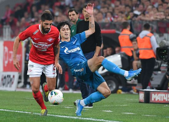 Russia Soccer Premier-League Spartak - Zenit