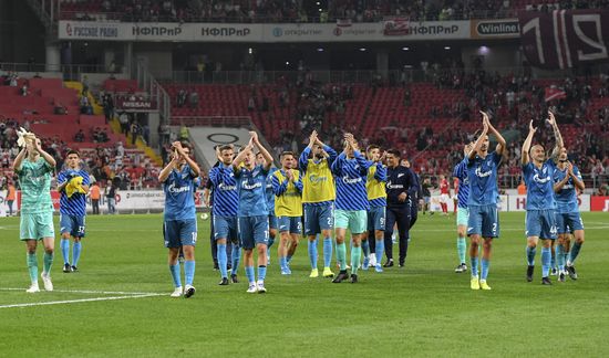 Russia Soccer Premier-League Spartak - Zenit