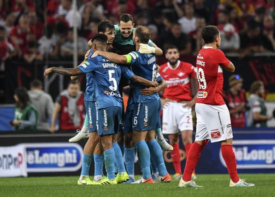 Russia Soccer Premier-League Spartak - Zenit