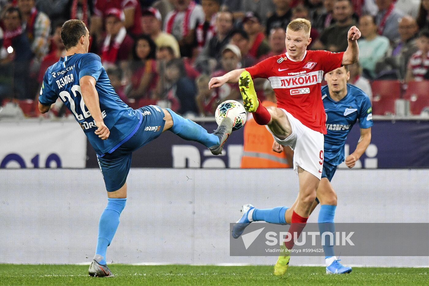 Russia Soccer Premier-League Spartak - Zenit