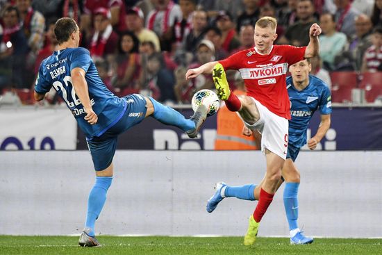 Russia Soccer Premier-League Spartak - Zenit
