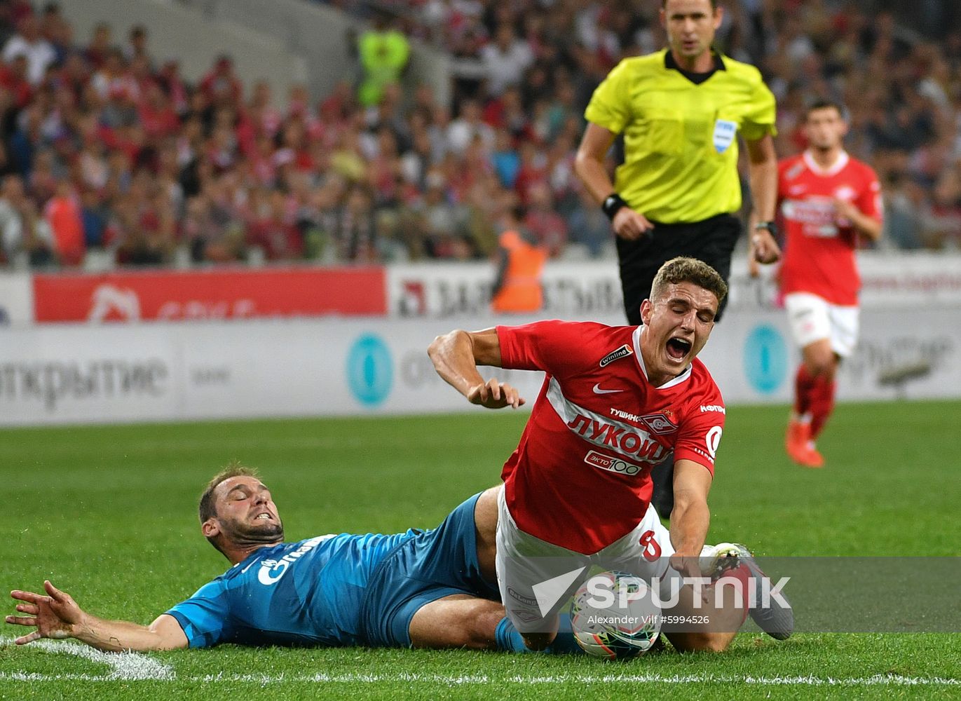 Russia Soccer Premier-League Spartak - Zenit