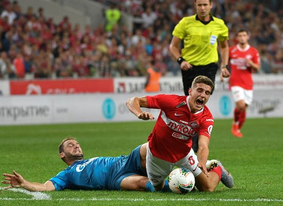 Russia Soccer Premier-League Spartak - Zenit