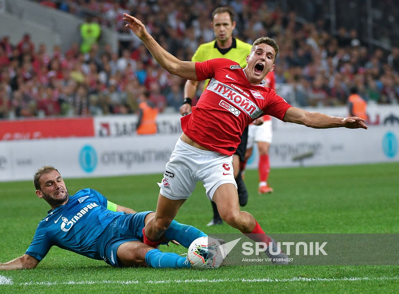 Russia Soccer Premier-League Spartak - Zenit