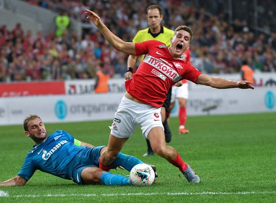 Russia Soccer Premier-League Spartak - Zenit