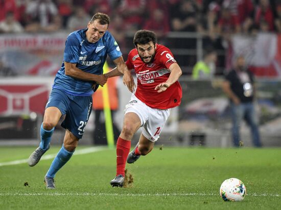 Russia Soccer Premier-League Spartak - Zenit