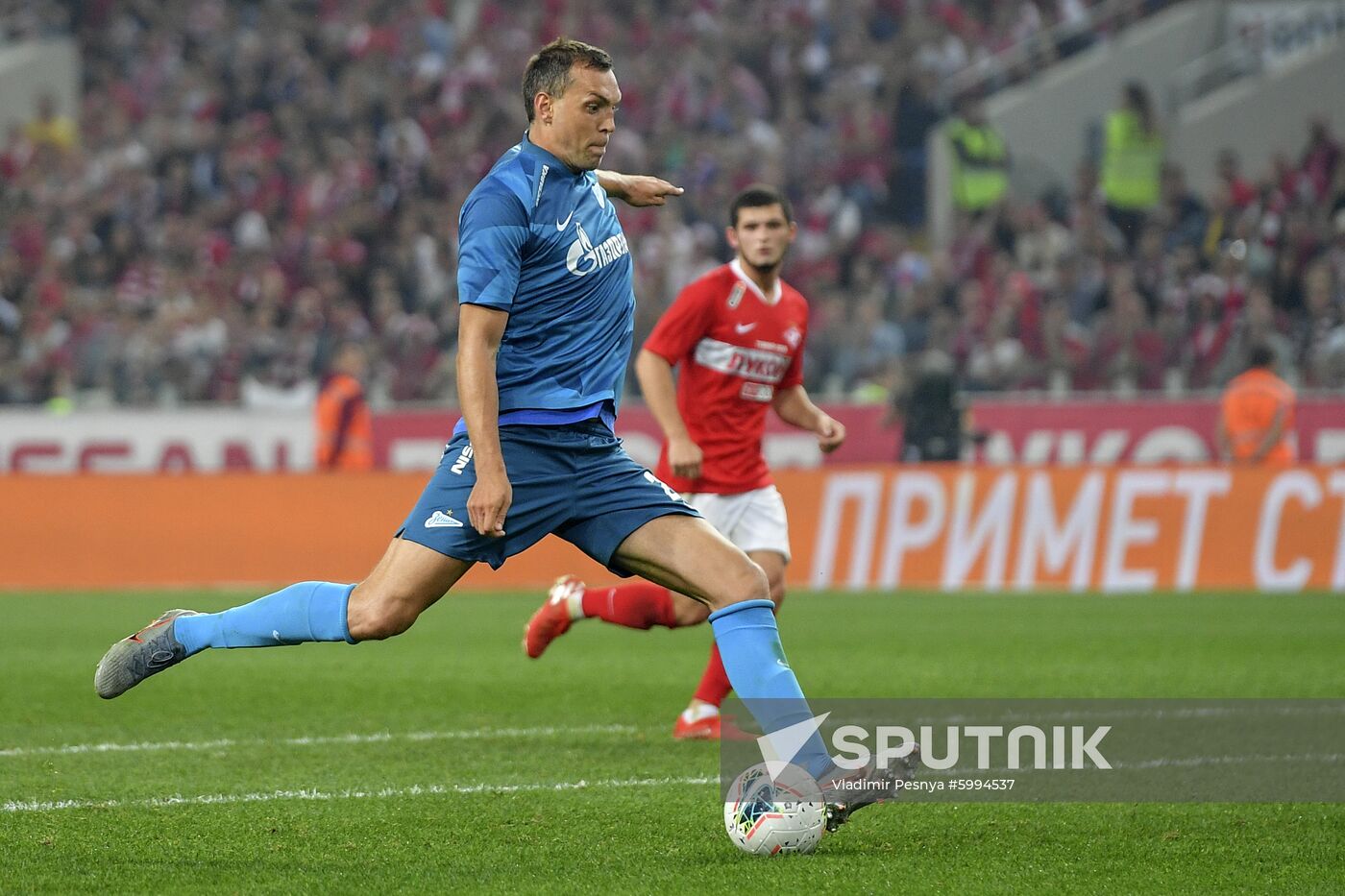 Russia Soccer Premier-League Spartak - Zenit