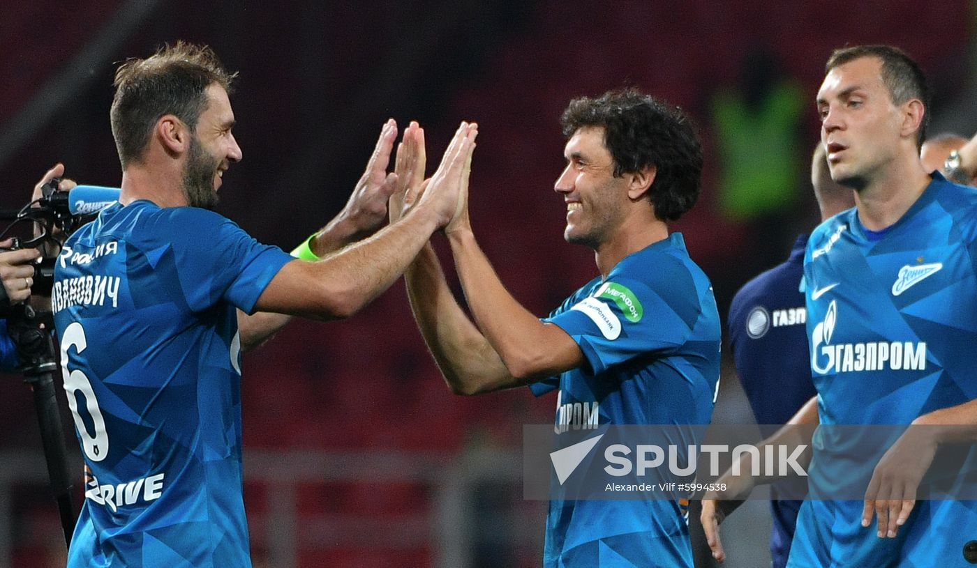 Russia Soccer Premier-League Spartak - Zenit
