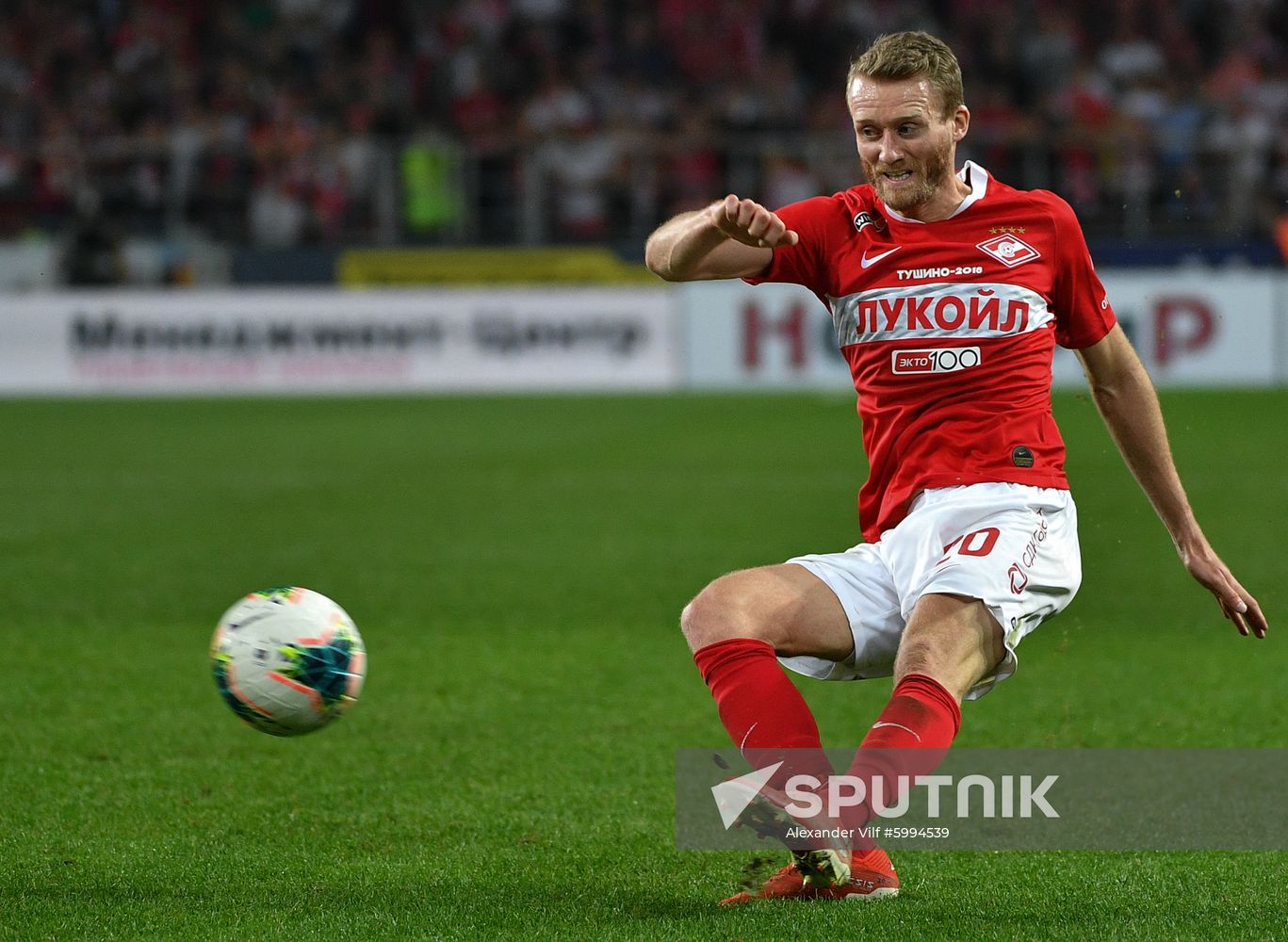 Russia Soccer Premier-League Spartak - Zenit