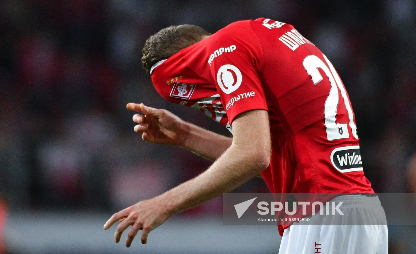 Russia Soccer Premier-League Spartak - Zenit