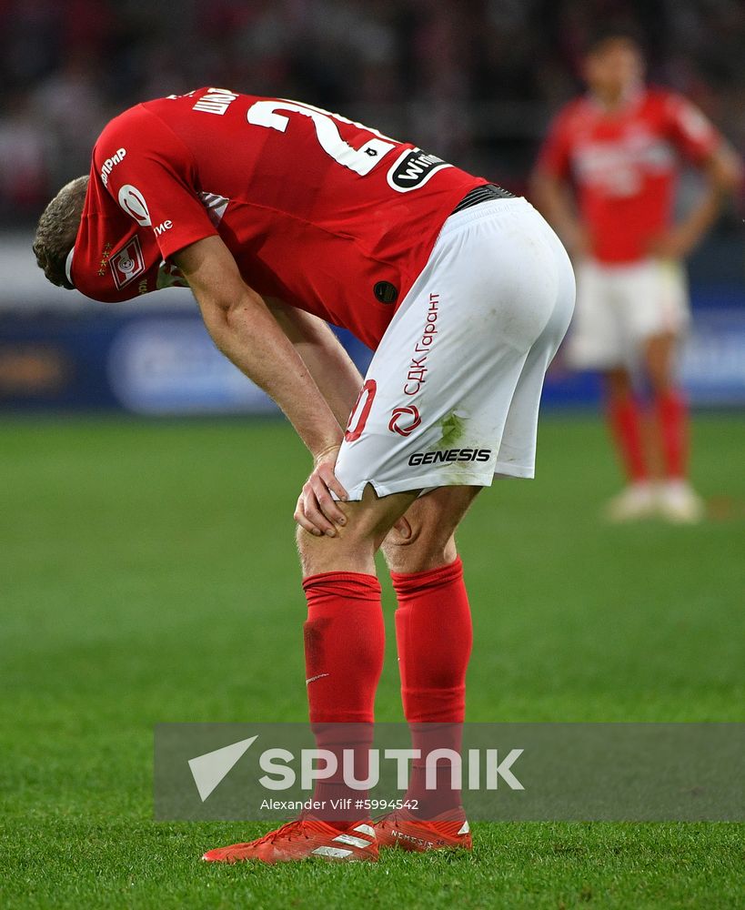 Russia Soccer Premier-League Spartak - Zenit