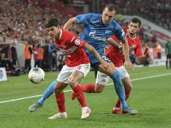 Russia Soccer Premier-League Spartak - Zenit