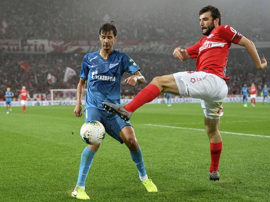 Russia Soccer Premier-League Spartak - Zenit