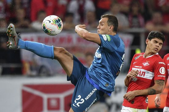 Russia Soccer Premier-League Spartak - Zenit