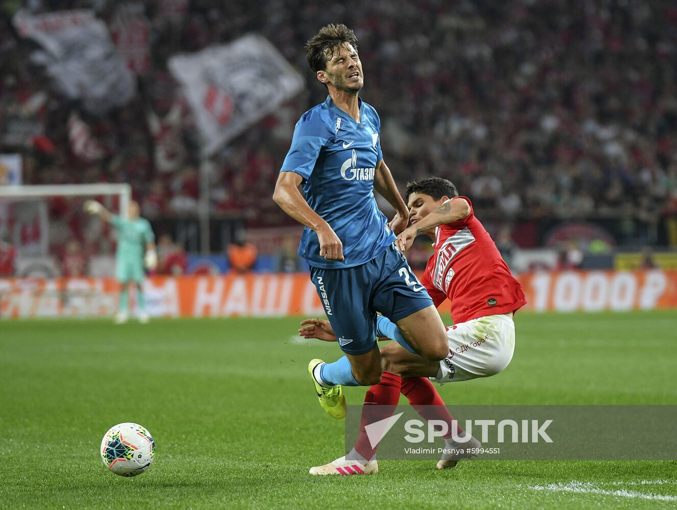 Russia Soccer Premier-League Spartak - Zenit
