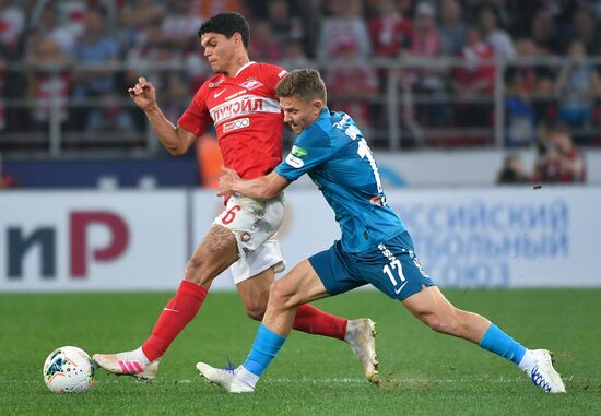 Russia Soccer Premier-League Spartak - Zenit