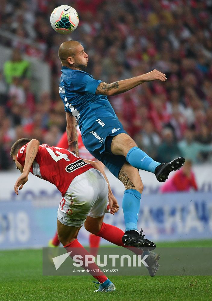 Russia Soccer Premier-League Spartak - Zenit