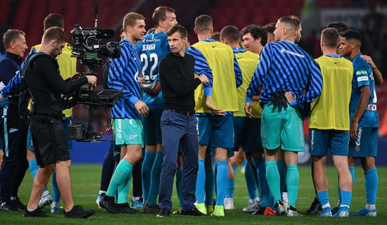 Russia Soccer Premier-League Spartak - Zenit