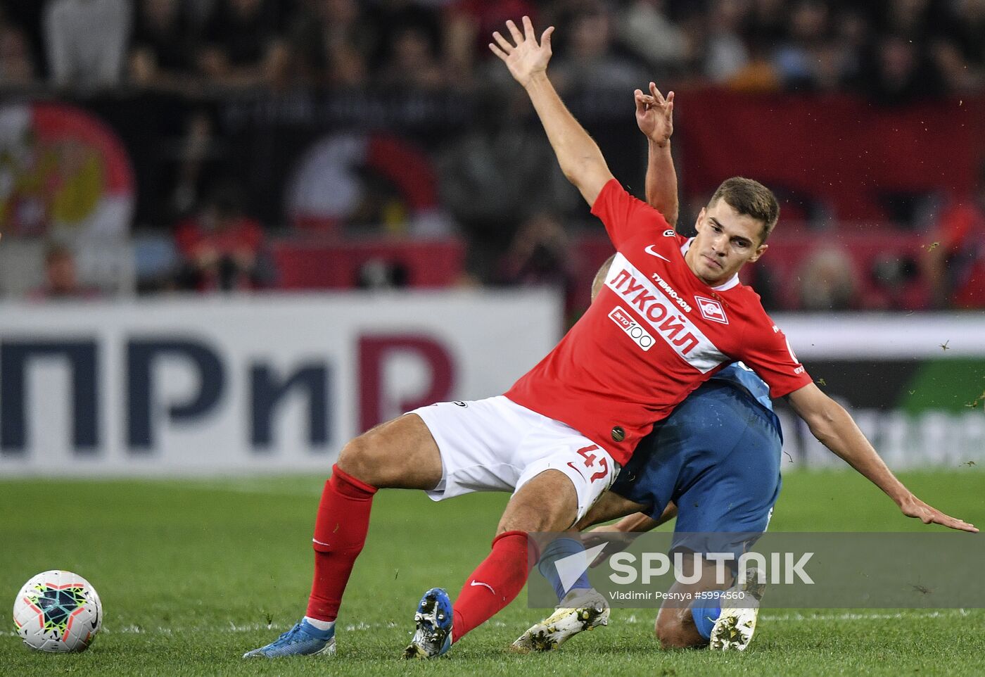 Russia Soccer Premier-League Spartak - Zenit