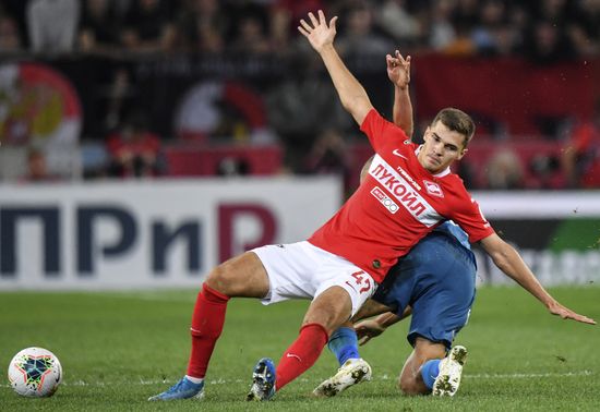 Russia Soccer Premier-League Spartak - Zenit