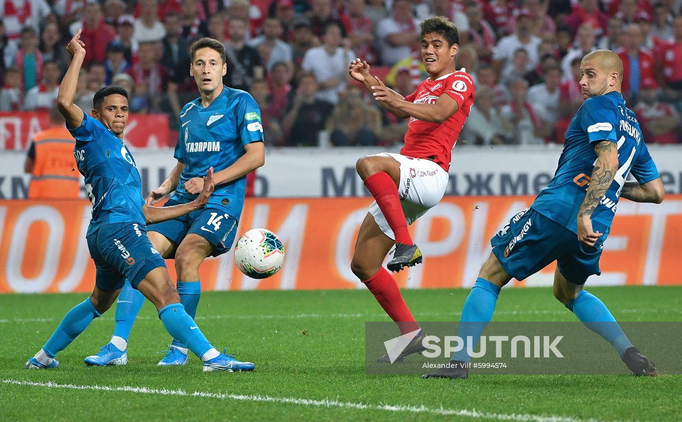 Russia Soccer Premier-League Spartak - Zenit