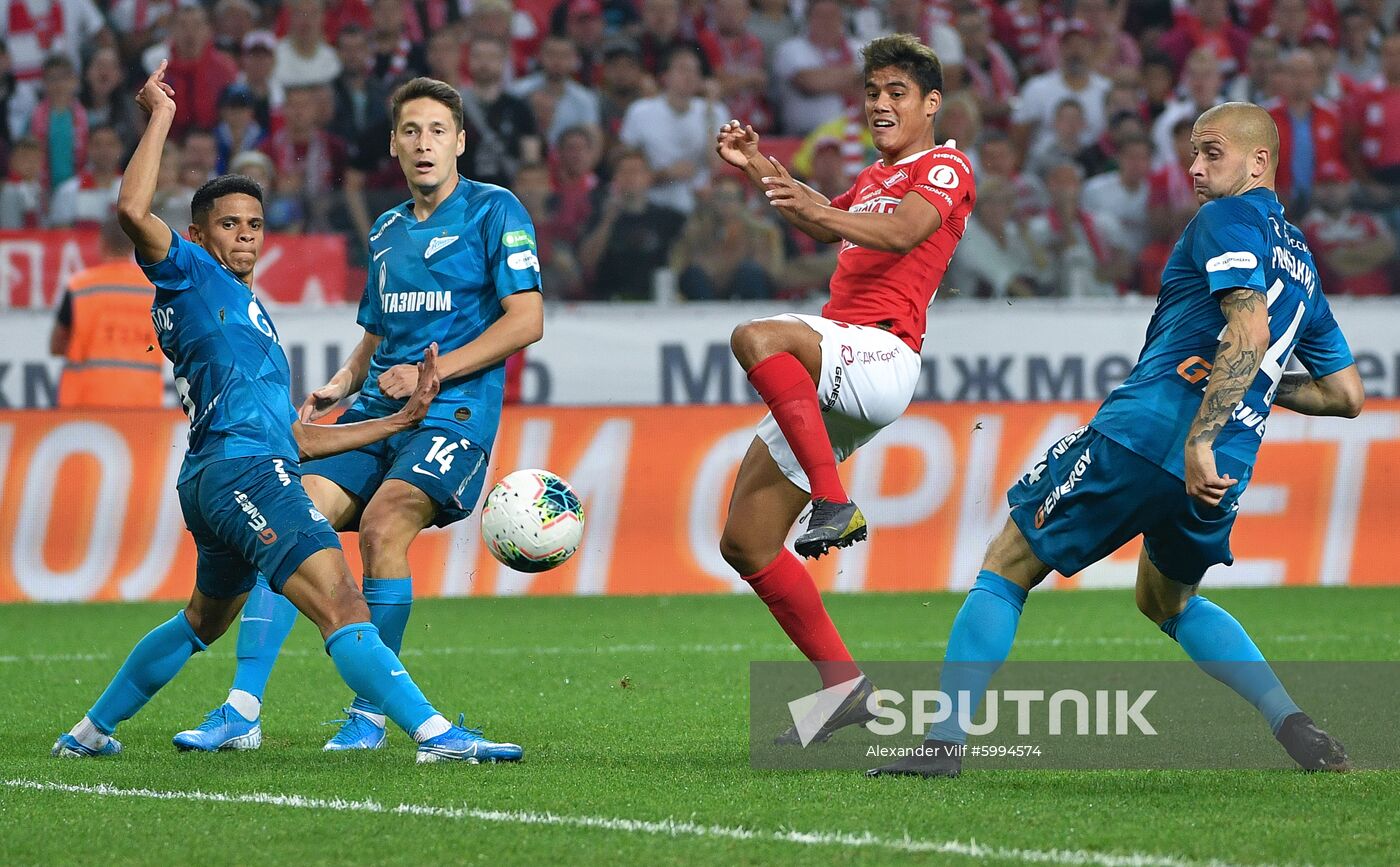 Russia Soccer Premier-League Spartak - Zenit