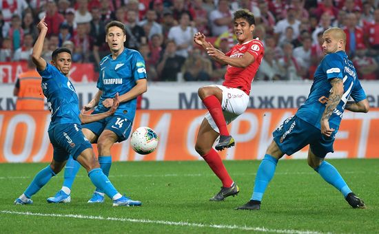 Russia Soccer Premier-League Spartak - Zenit
