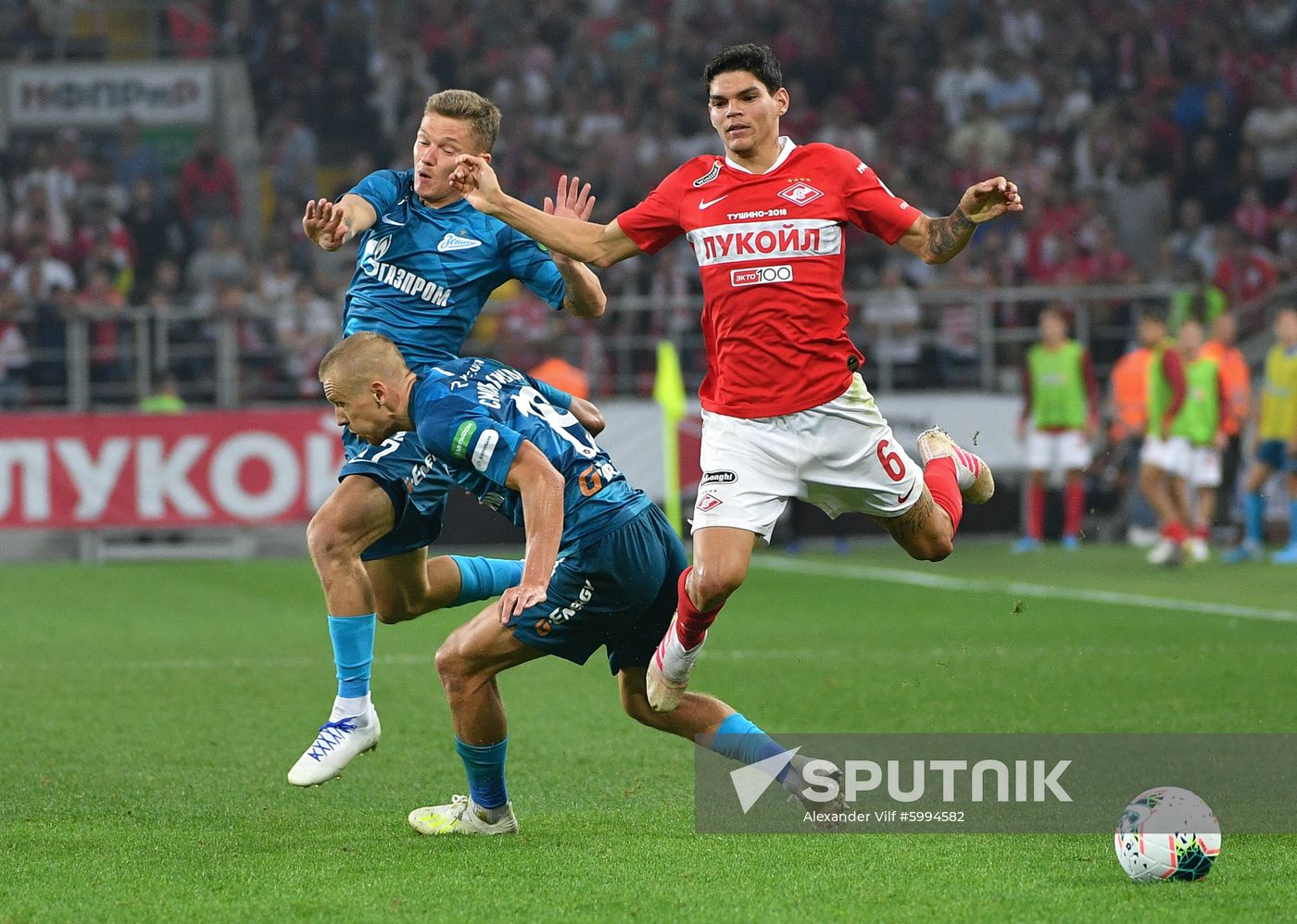 Russia Soccer Premier-League Spartak - Zenit