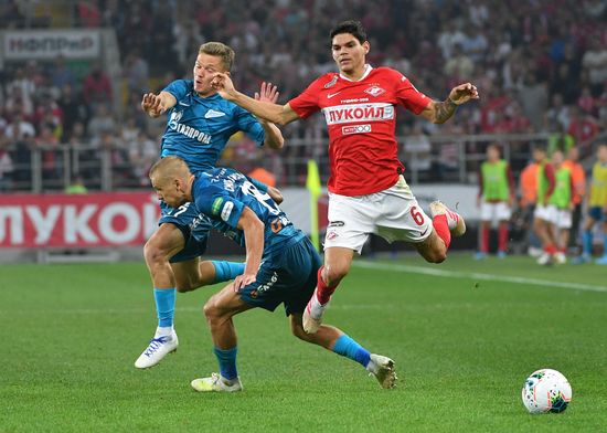 Russia Soccer Premier-League Spartak - Zenit