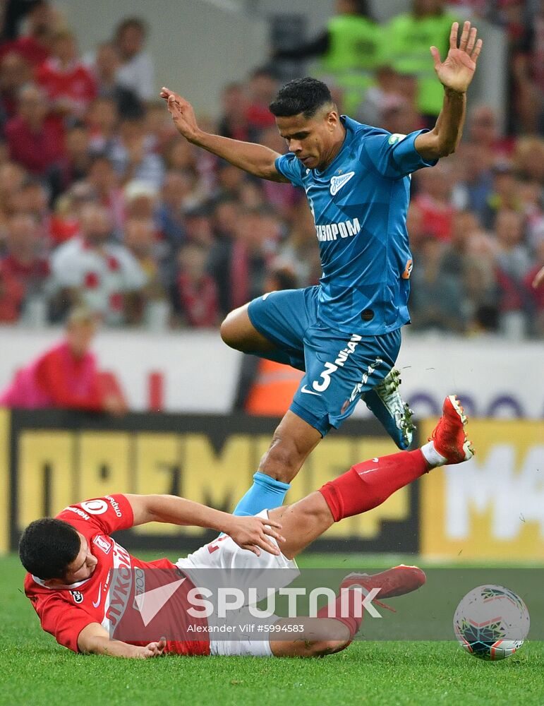 Russia Soccer Premier-League Spartak - Zenit