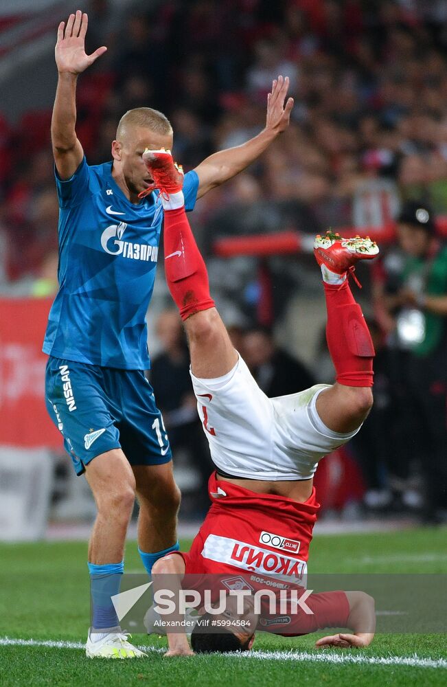 Russia Soccer Premier-League Spartak - Zenit