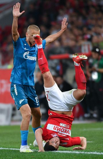 Russia Soccer Premier-League Spartak - Zenit