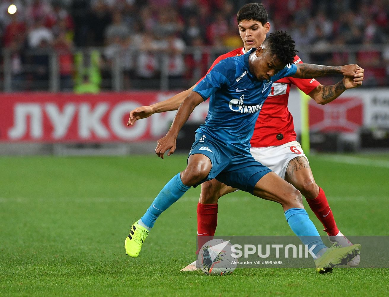 Russia Soccer Premier-League Spartak - Zenit