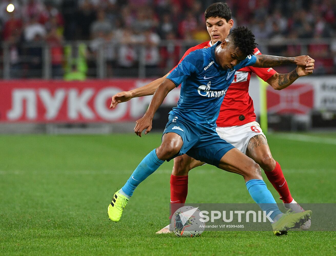 Russia Soccer Premier-League Spartak - Zenit