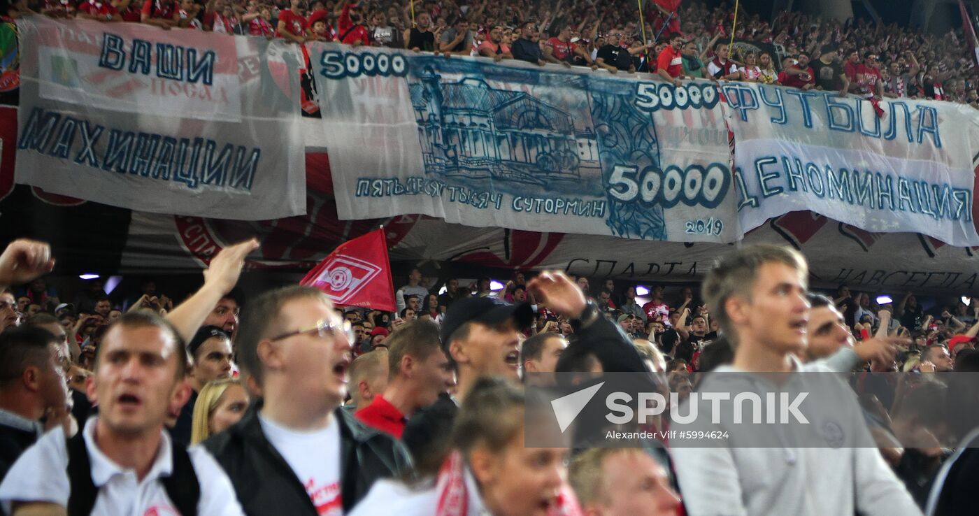Russia Soccer Premier-League Spartak - Zenit