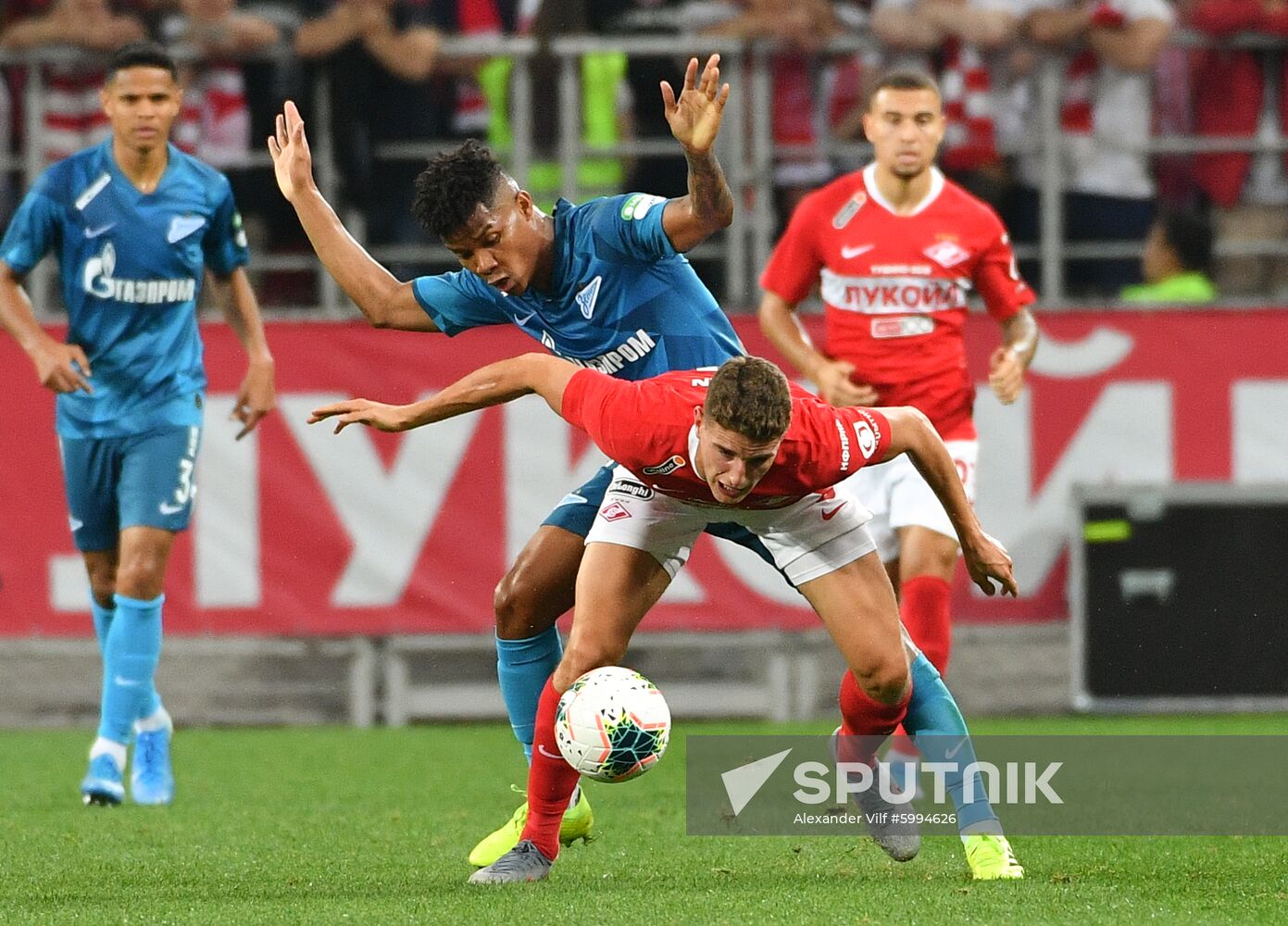 Russia Soccer Premier-League Spartak - Zenit