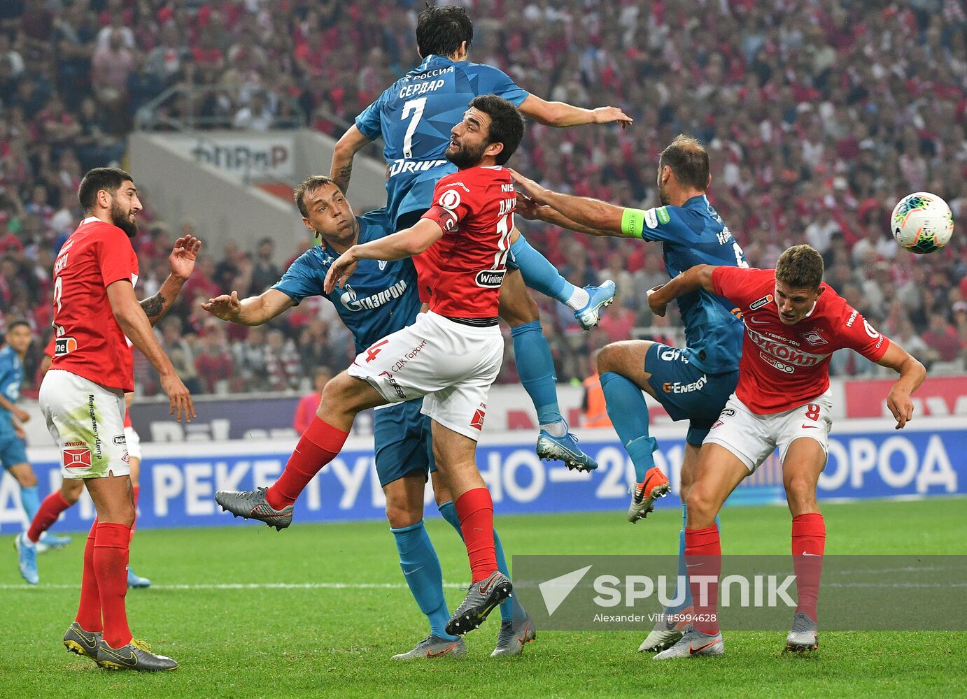 Russia Soccer Premier-League Spartak - Zenit