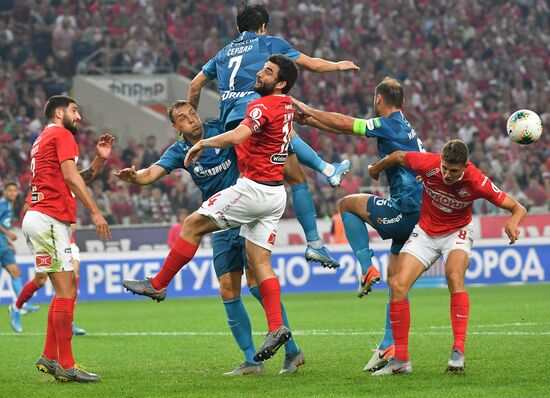 Russia Soccer Premier-League Spartak - Zenit