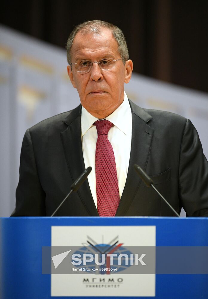 Russia Lavrov MGIMO