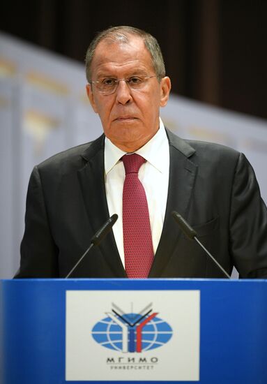 Russia Lavrov MGIMO
