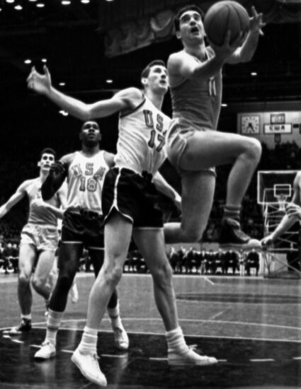 USSR-USA basketball finals in Tokyo